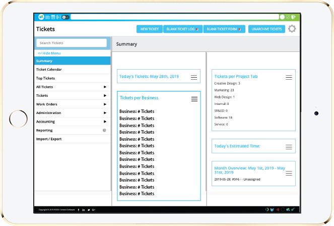 Scheduling, Time Sheets & Accountability Tracking